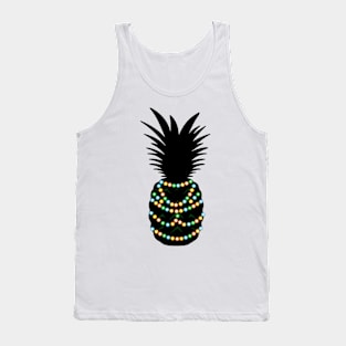 Pineapple Matching Christmas Pajama Shirt Tank Top